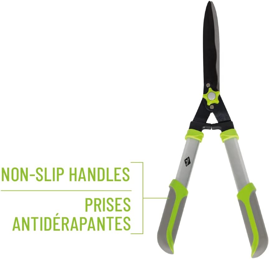 24-inch Hedge Shears, Non-Slip Handle, Adjustable tension knob – Garant