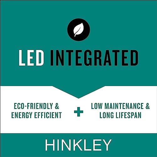 hinkley landscape lighting taper wide horizontal 12v deck, front angle view