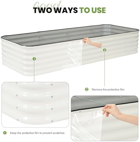 g good gain raised garden beds outdoor, 5-in-1, package contents