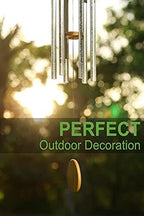 desgully solar wind chimes for outside, 6 color-changing on a desk or shelf