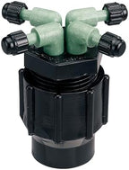 Orbit 67025 Drip Irrigation 4-Port Full-Flow Manifold