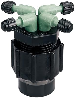 Orbit 67025 Drip Irrigation 4-Port Full-Flow Manifold