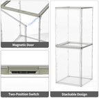 joyzan clear mini indoor greenhouse small tabletop green on a desk or shelf