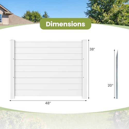 s afstar 3 panels outdoor privacy fence, 48” on a desk or shelf