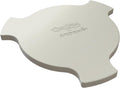 Char-Griller® AKORN Jr Charcoal Grill and Smoker Ceramic Smokin' Stone Accessory for Low-and-Slow Indirect BBQ Smoking Methods in Ivory, 11.75" L x 11.75" W, .75" H, Model 6211