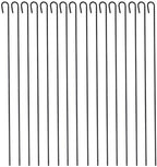 topeakmart 24inx85ft rustproof decorative garden fence outdoor, front angle view