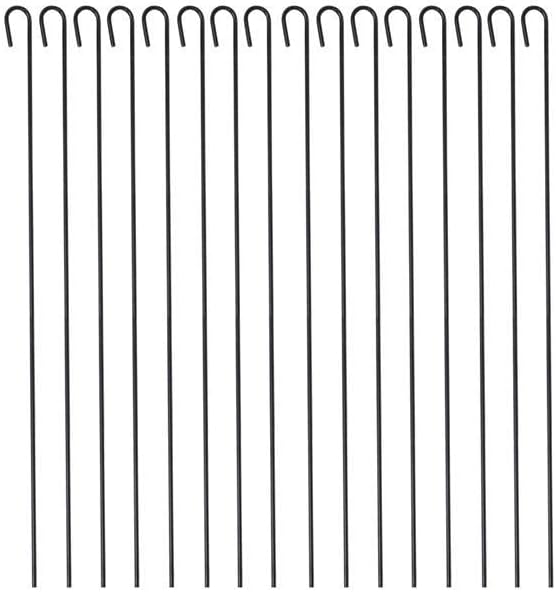topeakmart 24inx85ft rustproof decorative garden fence outdoor, front angle view