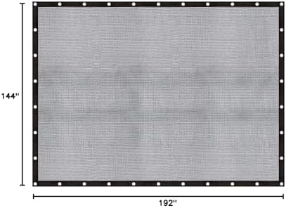 cool area 60-70% mesh tarp shade screen with, view 9