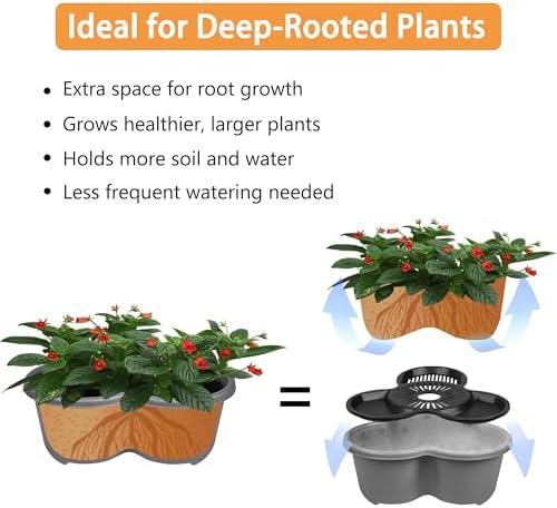 vecelo 7 tier vertical garden planter, self watering, package contents