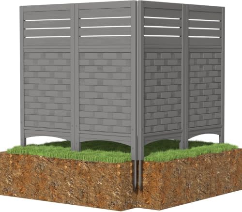 addok outdoor privacy screen, 45" h x 22", close-up detail