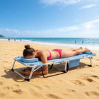 aboron 3-in-1 tanning chair, 5-position with face and on a desk or shelf