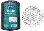 pvc hexagonal poultry netting chicken wire 12" x150', close-up detail