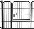 topeakmart 24inx85ft rustproof decorative garden fence outdoor on a desk or shelf