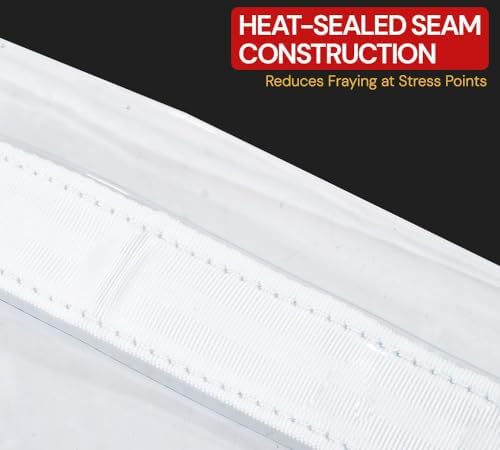 mytee products 2 pack 8' x 10' clear, package contents
