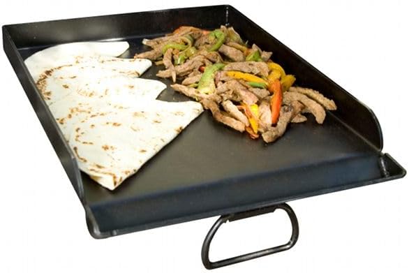 Camp Chef Single Burner Griddle | 16 Inch, Covers One Burner, Pre-Seasoned Flat Top, Even Heat System