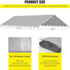 dwale 10 x 20 ft carport,replacement canopy cover shown in use