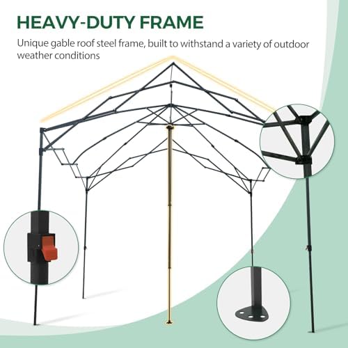 10x10 pop up greenhouse,portable green house kit, green on a desk or shelf