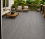 d-c-fix outdoor flooring roll - grey oak wood on a desk or shelf
