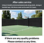 4x50ft fence privacy screen for decoration garden(black) showing dimensions