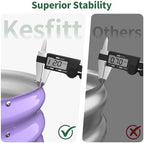 kesfitt raised garden bed, metal galvanized steel oval, close-up detail