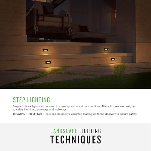 hinkley landscape lighting taper wide horizontal 12v deck on a desk or shelf