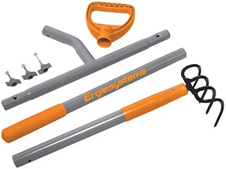 ergieshovel 54" ergonomic steel garden cultivator w/ d, view 9