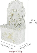 big fortune metal wall mount planter wall vases shown in use