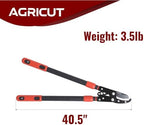 agricut telescopic garden loppers anvil - extendable tree on a desk or shelf