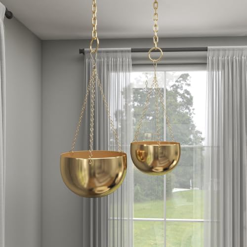 deco 79 metal wall planter, set of 2, view 9