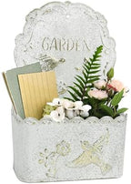 big fortune metal wall mount planter wall vases showing dimensions
