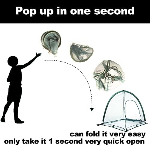 pop up gardening net cover,36x36x39 inch pack of on a desk or shelf