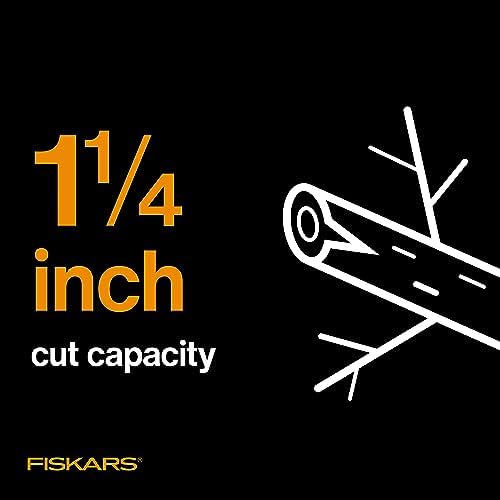 fiskars 15” powergear garden anvil loppers, tree trimmer on a desk or shelf