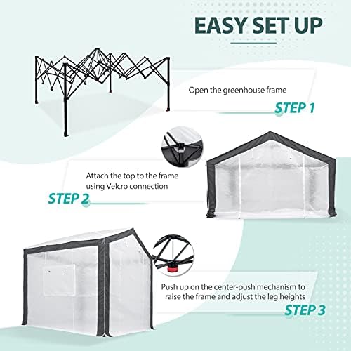 eagle peak 8x8 instant pop up center push shown in use