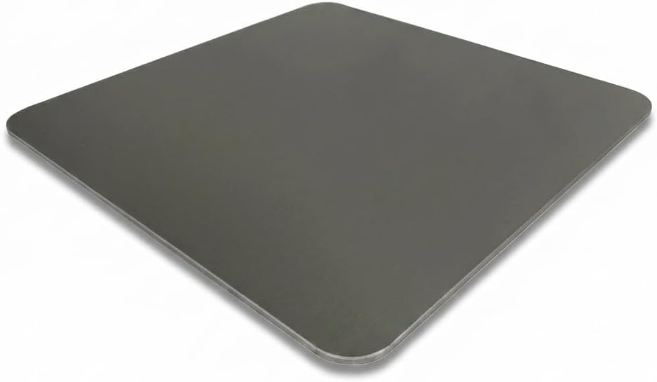 15.7" x 15.7" Pizza Steel - 1/4" Steel, 16.8 lbs | Multipurpose Cooking Steel for Pizzas, Sourdough, Grilling & More - Made in the USA