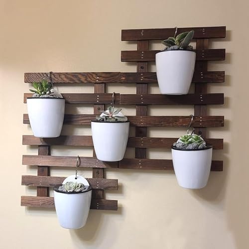 mouyat 10 pcs 7 inch plastic wall mounted showing dimensions