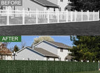 faux ivy privacy fence screen 120 * 40 showing dimensions