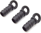 S&M 540400 Drip End Cap 12 mm-Blister Pack of 3, Black