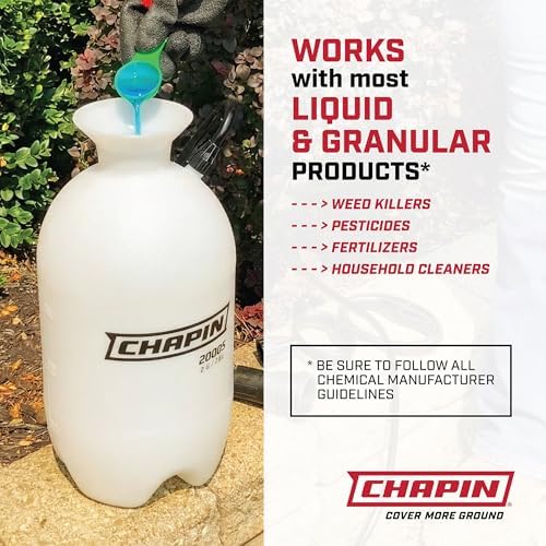 chapin 20024 surespray 2-gallon pump sprayer for lawn, side view