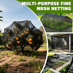 stronger garden mesh netting, 10 x 20 ft on a desk or shelf