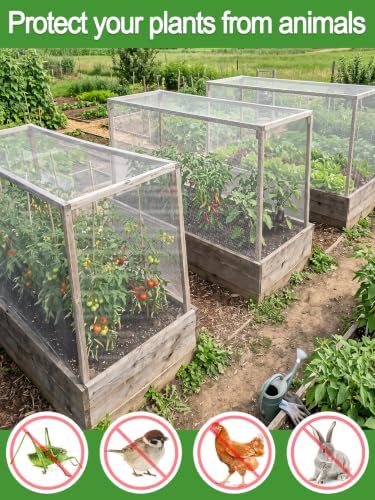 10x33ft strong pp nanocomposite mosquito net garden netting, package contents