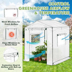 eagle peak 6x6 pop up walk in greenhouse, package contents