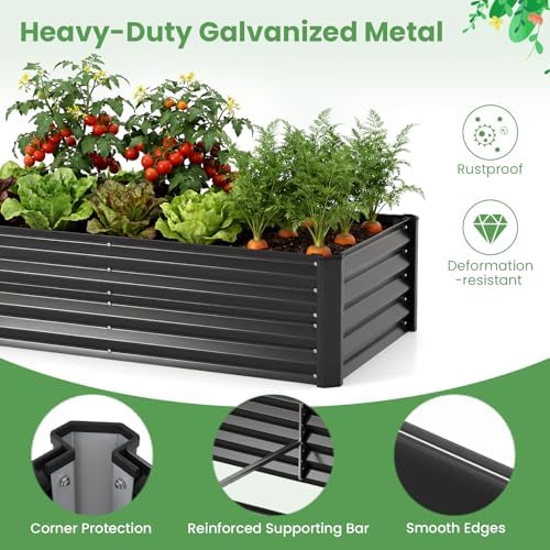 happygrill 4 x 2 x 3 ft galvanized on a desk or shelf