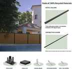 mondaria privacy fence panels for outside,6ft(w) x 6ft(h), close-up detail