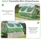 aoodor 6 x 3 x 3 ft mini, side view