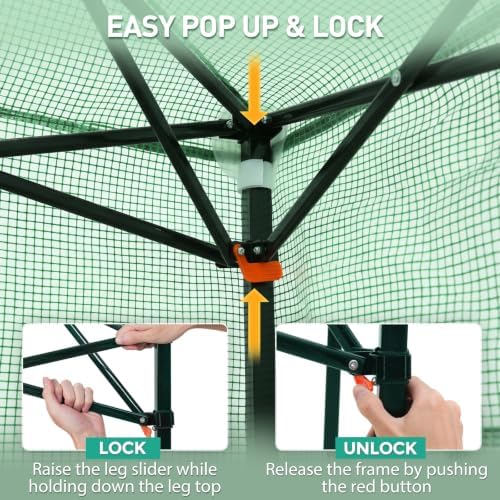 eagle peak 6x4 easy setup small pop up, package contents