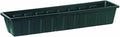 Root & Vessel Poly-Pro Plastic Flower Box Planter, Hunter Green, 36-Inch