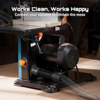 seesii benchtop band saw for woodworking: 3a-120v bandsaw, view 11