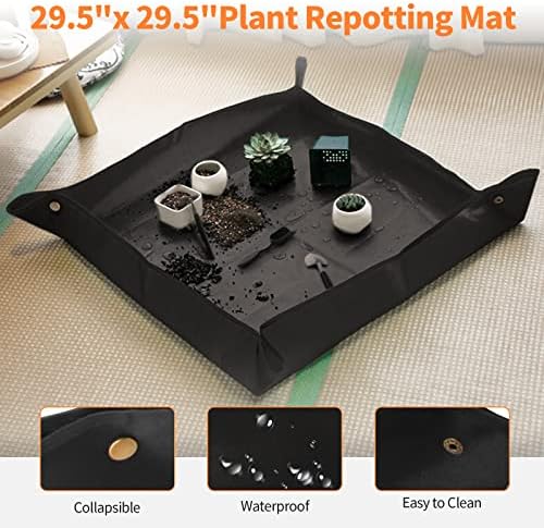 bonsai tools set, 20 pcs gardening succulent tree shown in use