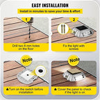 vevor evor driveway lights 24-pack solar driveway lights on a desk or shelf