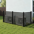 vevor outdoor privacy screen 50" w x 48", front angle view